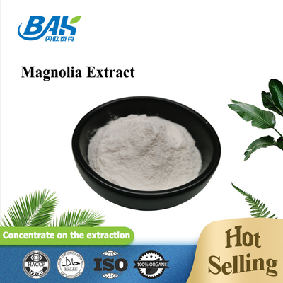 ส่วนผสมเครื่องสำอางธรรมชาติ Magnolol สารสกัดแมกโนเลีย 2% - 98%