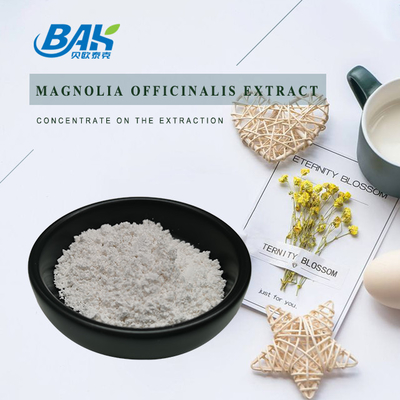 ส่วนผสมเครื่องสำอางธรรมชาติ Magnolol สารสกัดแมกโนเลีย 2% - 98%