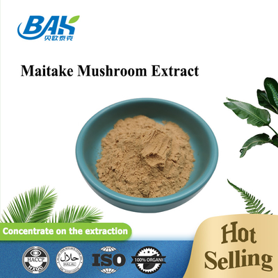 10% - 40% อาหารเสริมป้องกันตับ Maitake Polysaccharide Extractc Powder