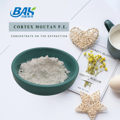 Cortex Moutan P.E. อาหารเสริมเพื่อสุขภาพสตรี Peony Extract Paeonol 98% Powder