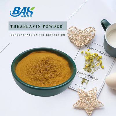 BAK Organic Theaflavin 20% - 80% สารสกัดจากชาเขียวเป็นผง สําหรับการดูแลสุขภาพ