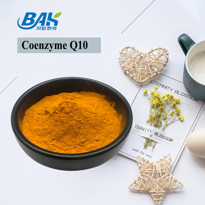 10% 90% 98% อาหารเสริมโคเอ็นไซม์ Q10 Cas 303-98-0 EINECS 206-147-9