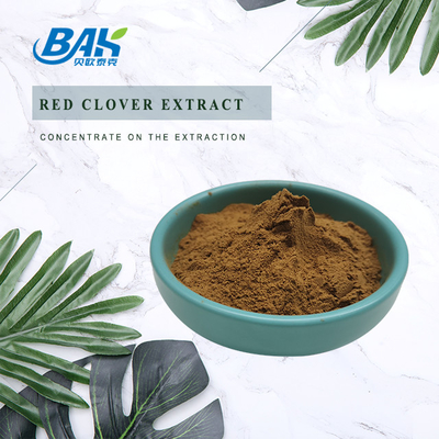 อาหารเสริมสตรี Isoflavones Red Clover Extract สีน้ำตาลเข้ม