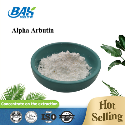 99.5% การเปลี่ยนแปลงของเอนไซม์ขั้นต่ำ Alpha Arbutin White Powder Cas 84380-01-8