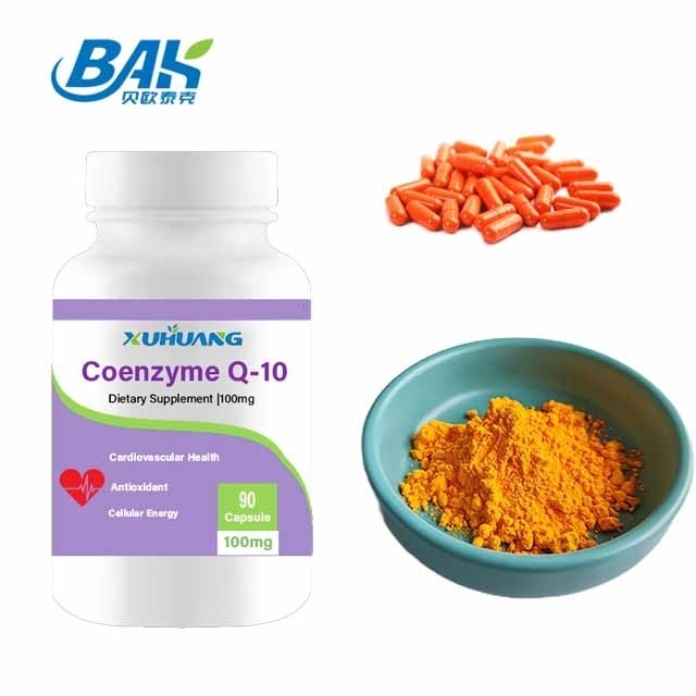 100mg โคเอนไซม Q10 ขนาดผง สําหรับขวดที่กําหนดเอง มีอายุการใช้งาน 36 เดือน