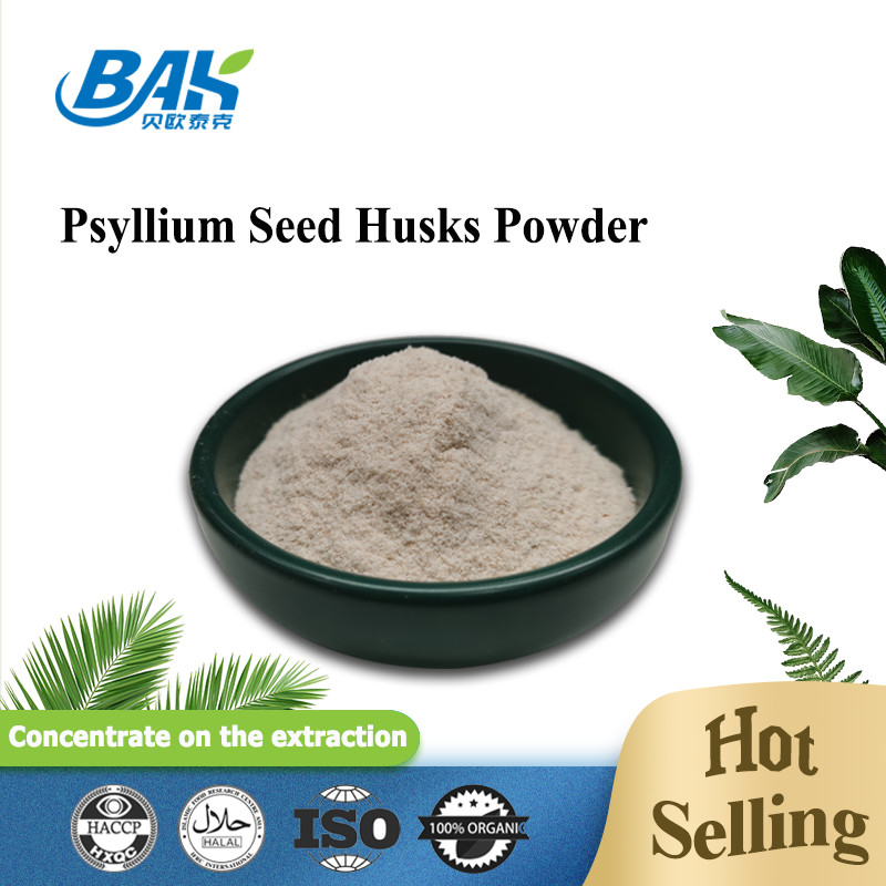 Plantago Ovata Psyllium Seed Husks อาหารเสริมลดน้ำหนัก 95% ผ่าน 80 Mesh