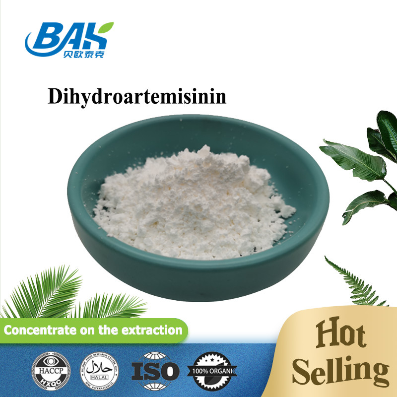 99% Dihydroartemisinin ไม่มีสี Acicular Crystal CAS 537-42-8