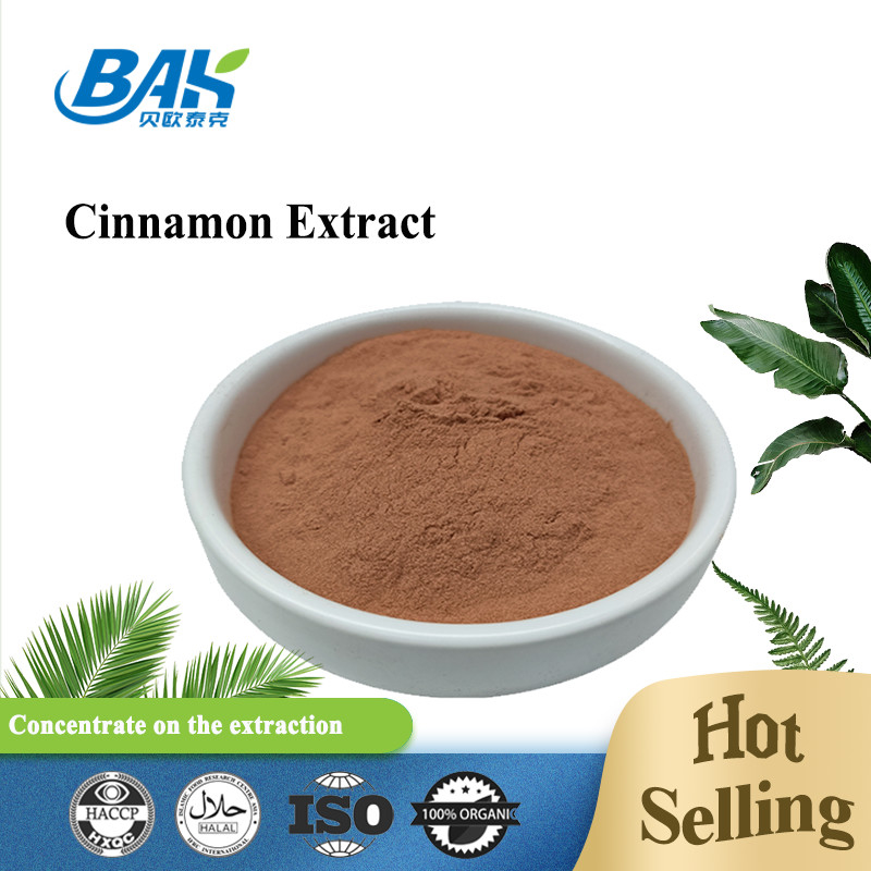 BAK คุณภาพสูง Cinnamomum Cassia Presl สารสกัดจากส้ม สีน้ําตาล สีแดง สับ 100% Pass 80 Mesh